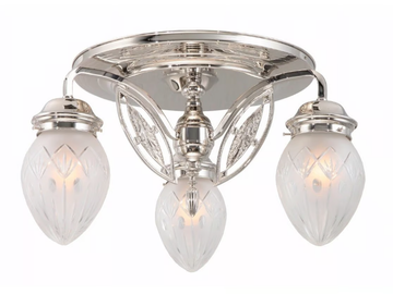 PANNON 3 - Handmade brass ceiling lamp by Patinas Lighting - view 2